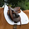 Back On Track Jumper Saddle Pad -Horse Care World 1 jumping saddle pad white 1000 by 1000