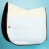 EcoGold BREEZE Dressage Saddle Pad - BLACK -Horse Care World 420W BUR Ecogold Breeze Dressage Saddle Pad White Burgundy trim