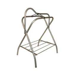 Collapsible Aluminum Standing Saddle Rack