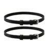Black Leather Spur Straps -Horse Care World 5232e20c8d79a0e232918022aaf900174207c92b
