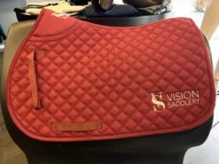 Vision Saddle Pad - 3 Colours -Horse Care World IMG 7196