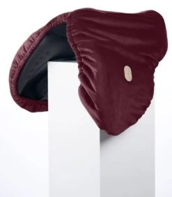 Hansen Equestrian Lush Velvet Saddle Cover 14 Hansen Equestrian Lush Velvet Saddle Cover -Horse Care World Saddle Cover Burgundy Dressage 1