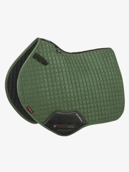 LeMieux Suede Close Contact Saddle Pad - HUNTER GREEN 4 LeMieux Suede Close Contact Saddle Pad - HUNTER GREEN - Image 2